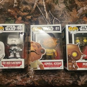 Star Wars Funko Pop Lot